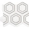 Msi Georama Grigio 13 In. X 11 In. X 10Mm Polished Marble Mesh-Mounted Mosaic Tile, 10PK ZOR-MD-0247 - alternate 4